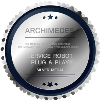 Archimedes SERVICE ROBOT PLUG & PLAY, Silver Medal